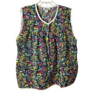 80’s Anthony Richards Apron Top Smock Size 1X